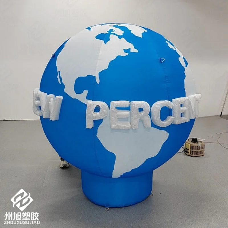 Inflatable Earth, inflatable balloon decoration, inflatable Earth model display, with blower