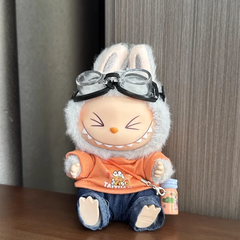 

Suitable For 12cm-17cm Vinyl Good Guy Doll Clothes Trendy Waistcoat Set 2025 New Plush Toy Labubu Doll Dress Up Doll Accessory