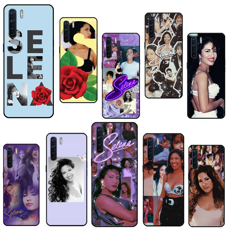 Selena Quintanilla Case For OPPO A96 A76 A16 A94 A74 A54 A77 A17 A16 A52 A72 A91 A93 A5 A9 A31 A53 A57s Cover