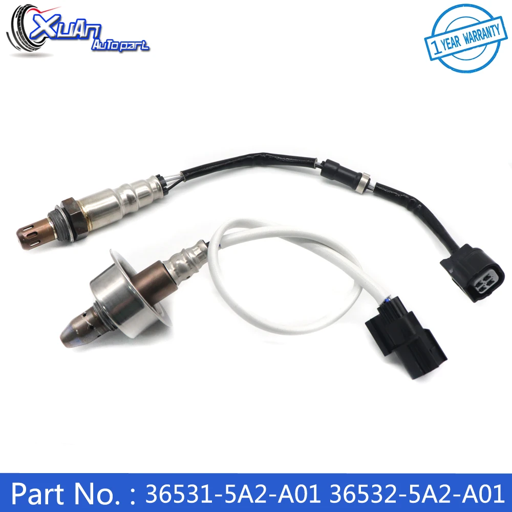 

XUAN Front Rear Air Fuel Ratio Lambda O2 Oxygen Sensor 36531-5A2-A01 36532-5A2-A01 for Honda Accord 13-17 Acura ILX TLX 15-20