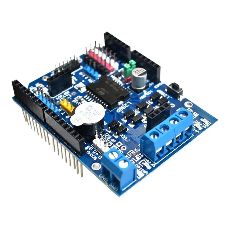modulo-de-expansao-para-controle-de-motores-dc-e-stepper-l298p