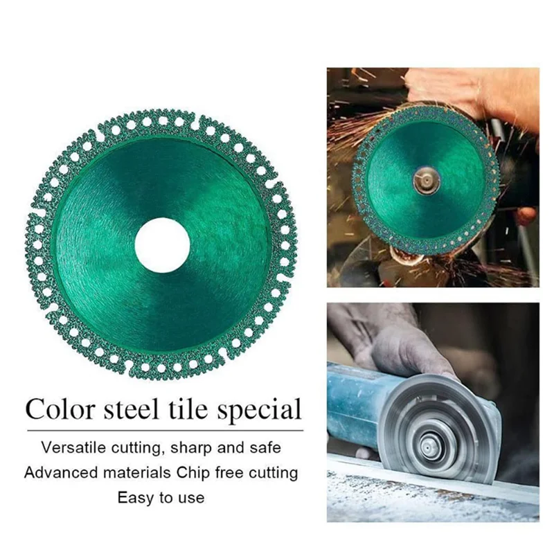 Indestructible Disc for Grinder, Indestructible Cutting Disc, Composite Multifunctional Cutting Saw Blade (10PCS)