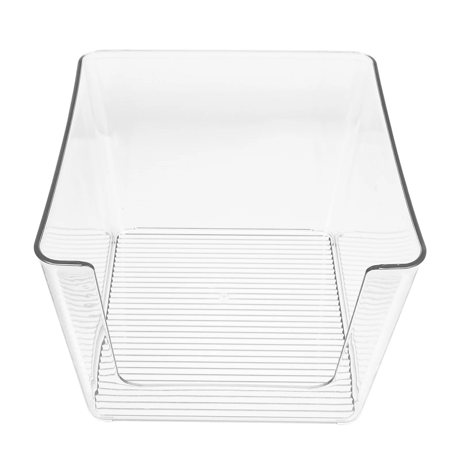 

1Pcs Book Storage Container Heavy Duty Transparent Box for Books Magazines and Documents Portable Organizer for Office Study