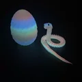 30cm Rainbow Egg