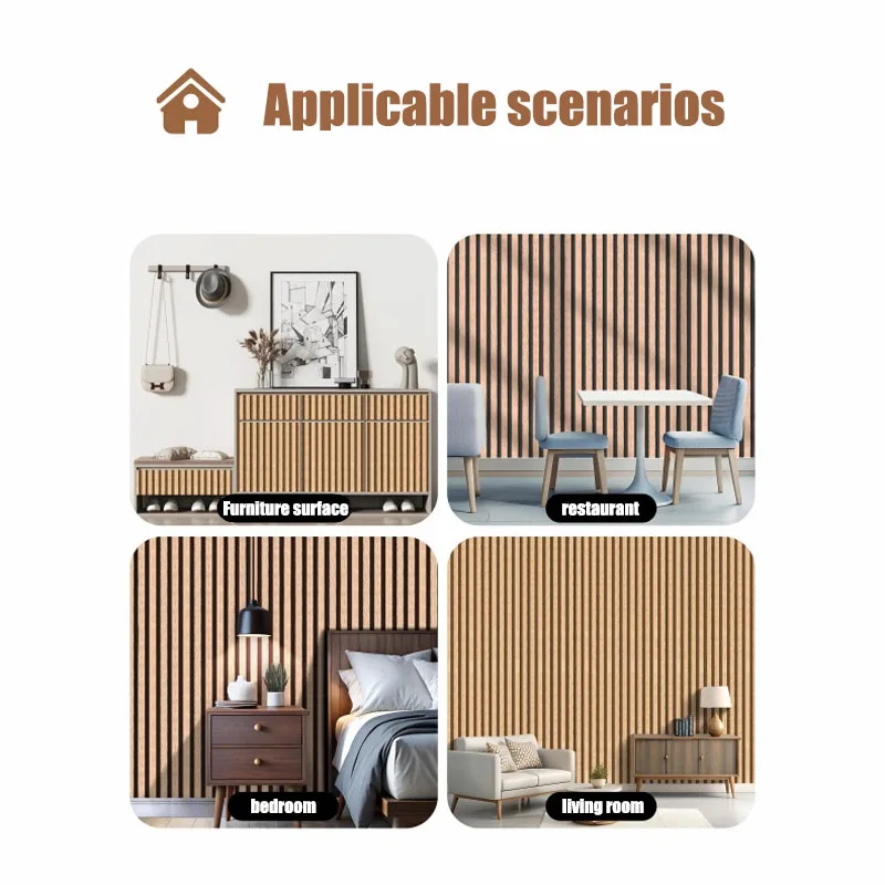 45cm Peel and Stick Wallpaper Self Adhesive Wall Stickers Room Decoration PVC Grid Stripes Wallpapers Home Decor Sticker