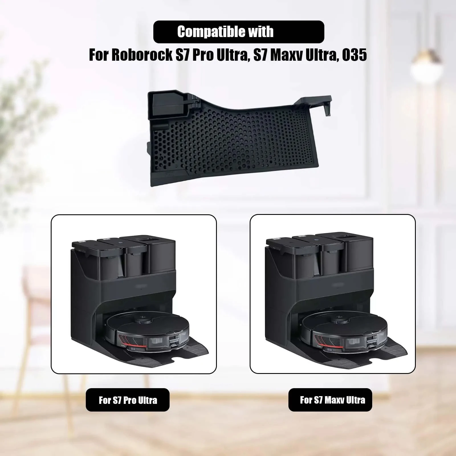 Kompatibel mit Roborock S7 Pro Ultra / S7 Maxv Ultra / O35 / G10S Robotischen Staubsauger Reinigungstankfilter Zubehör Ersatzteile