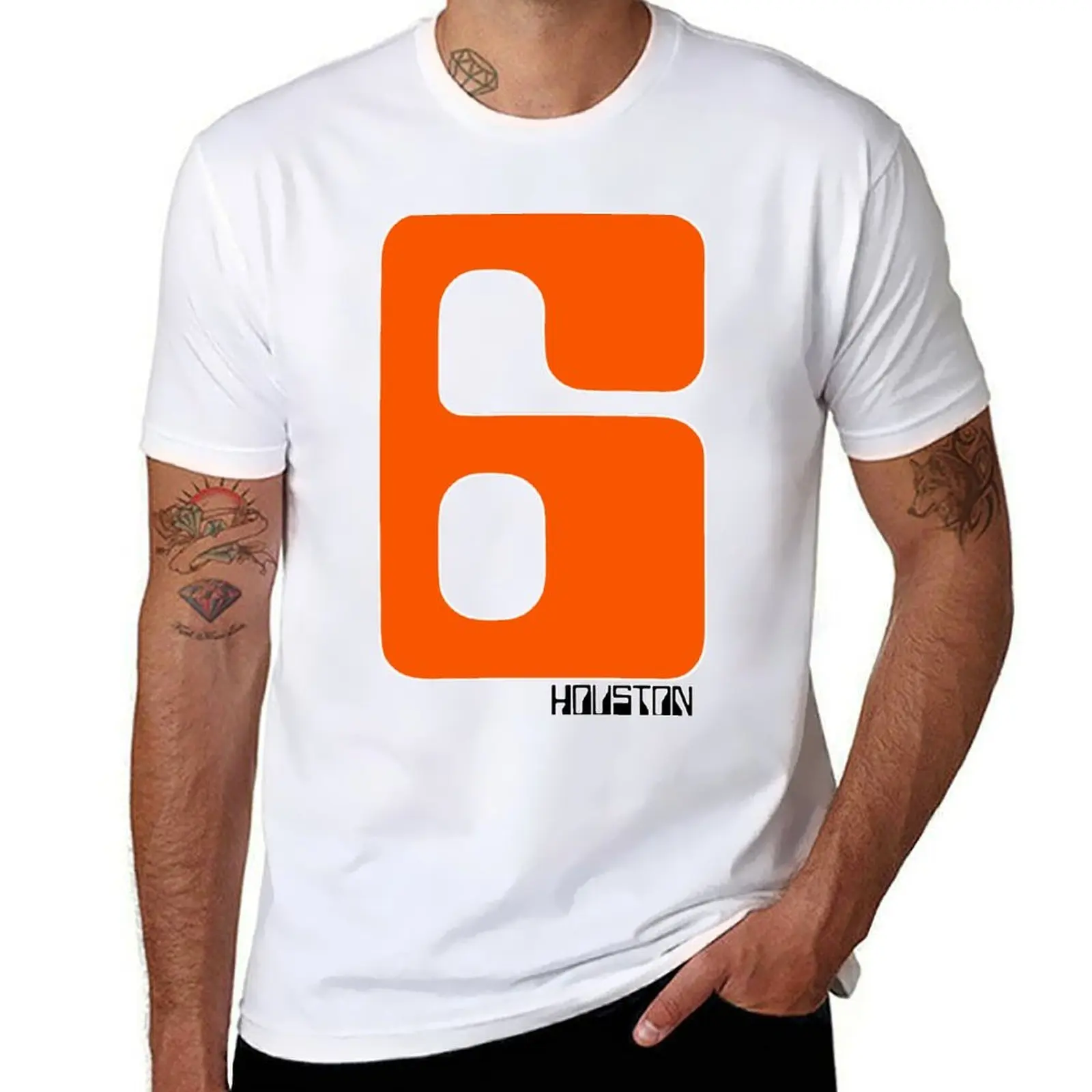 

HOUSTON 6 T-Shirt t shirts for man pack cotton man t shirt graphic T-Shirt