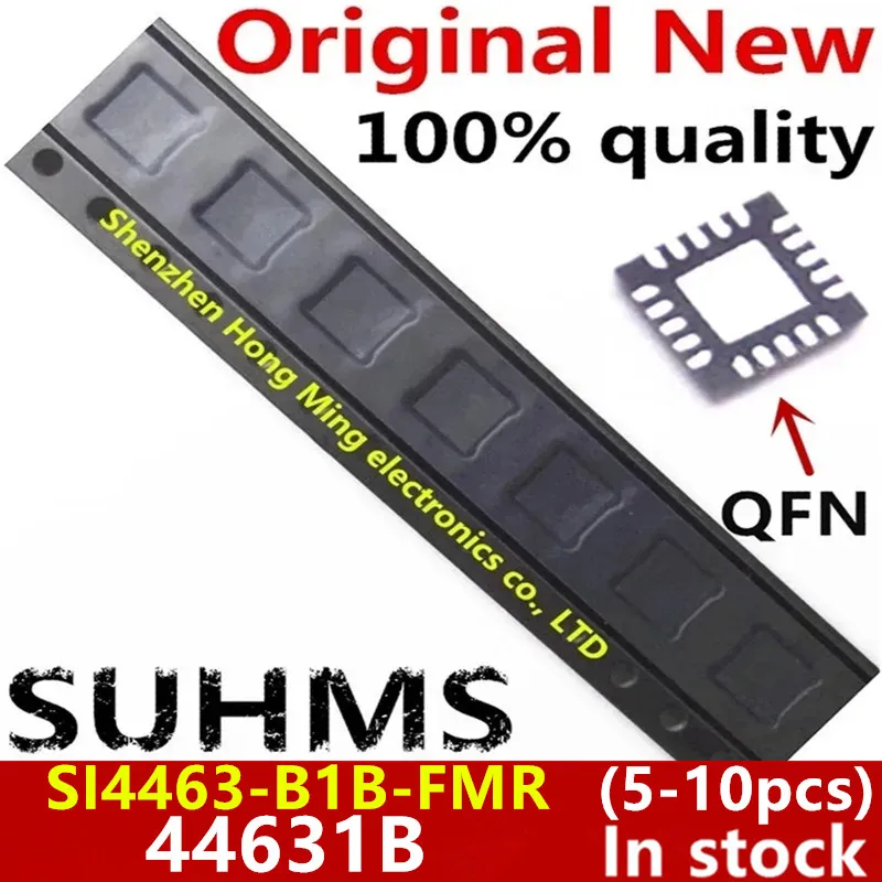 

(5-10piece)100% New SI4463-B1B-FMR SI4463-B1B SI4463 44631B QFN-20