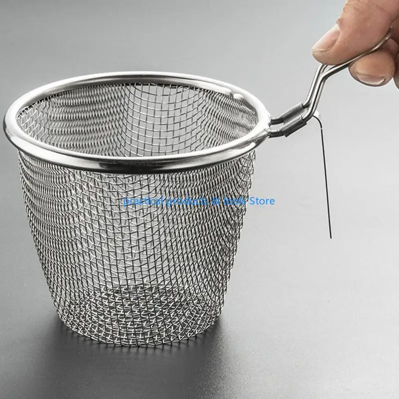 77JB Aço inoxidável Mesh Fine Malhas Alimentos Hot Filter Filtro Filtro Cesto Cerço