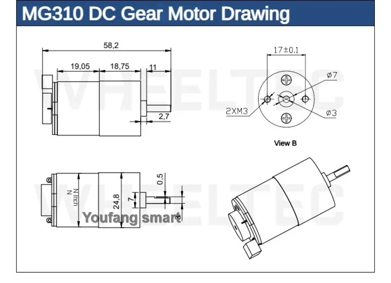 2WD selbstausgleichender Roboter, Auto-Encoder-Motor, 2-lagiges Auto, PID-Einstellung, LQR, Trolley-Roboter, DIY-Kit, programmierbarer Balance-Roboter – Detail 20