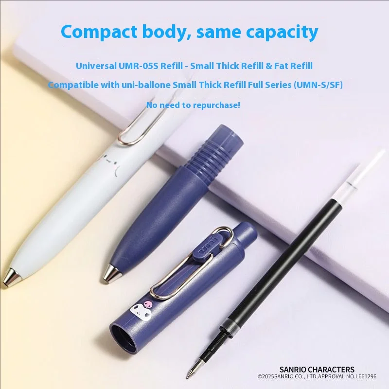 

Uni UMN-SP Koguma Core Мини Карманная гелевая ручка 0,5 мм, быстросохнущая, гладкая, милая портативная шариковая ручка для школьного офиса