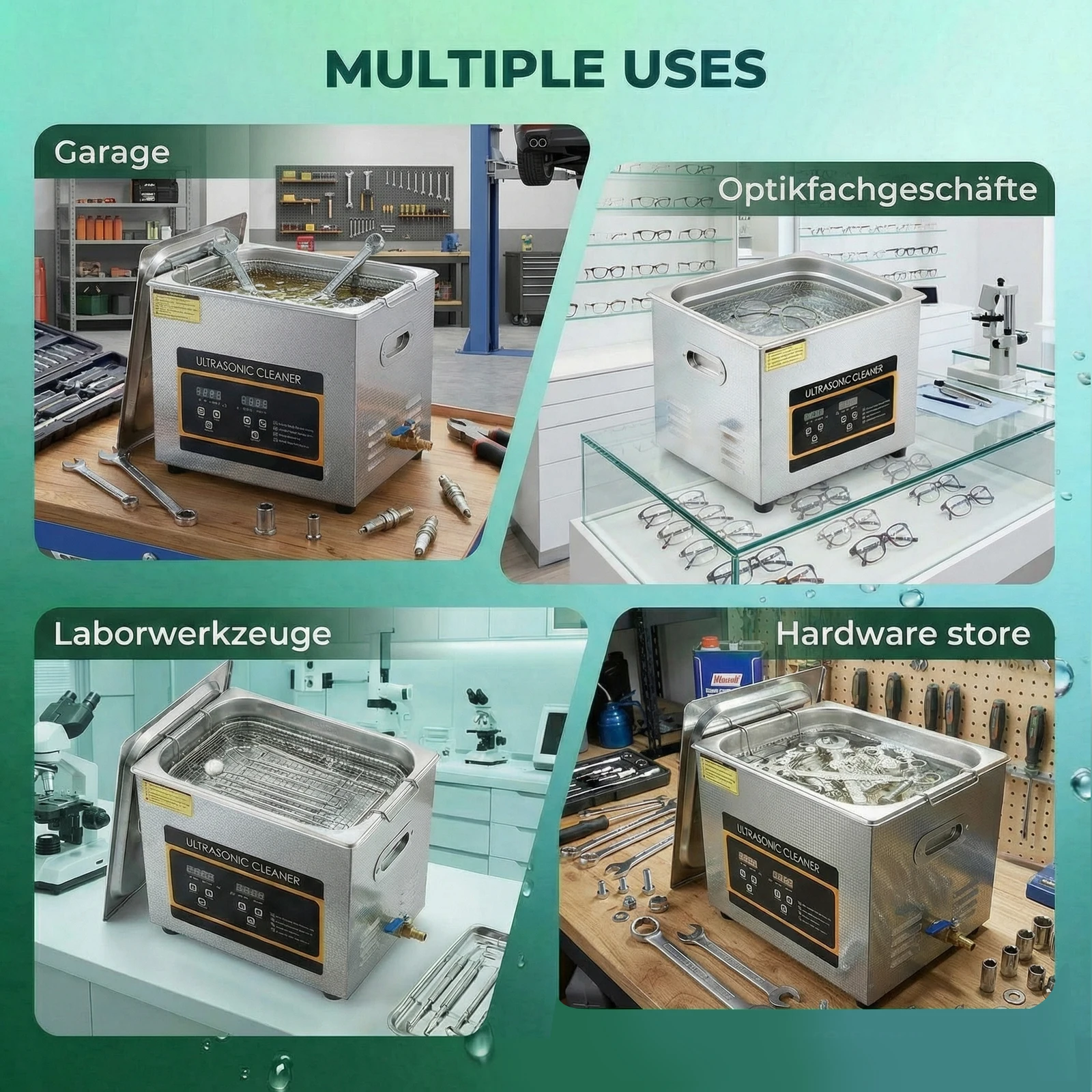 10L Professional Sonic Cleanin - огляд і ціна Ultrasonic Cleaning Machine 10L Digital