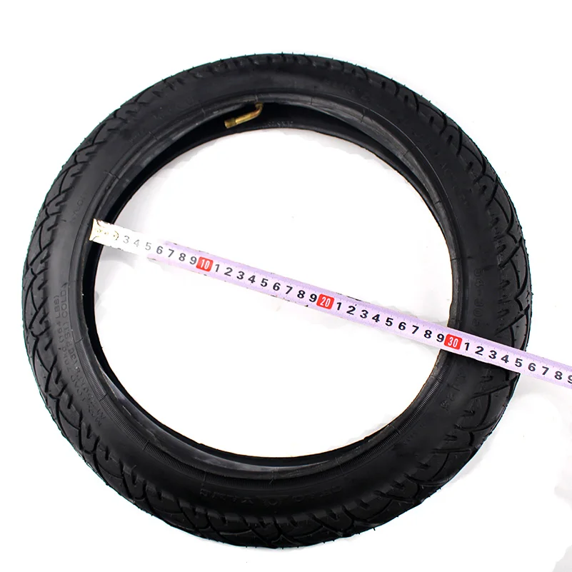 16 Inch 16x2.125 Tire for Electric Bicycle Motorcycle E-bike  Inner Outer Tube Explosion Proof Wear Resistant Tyre