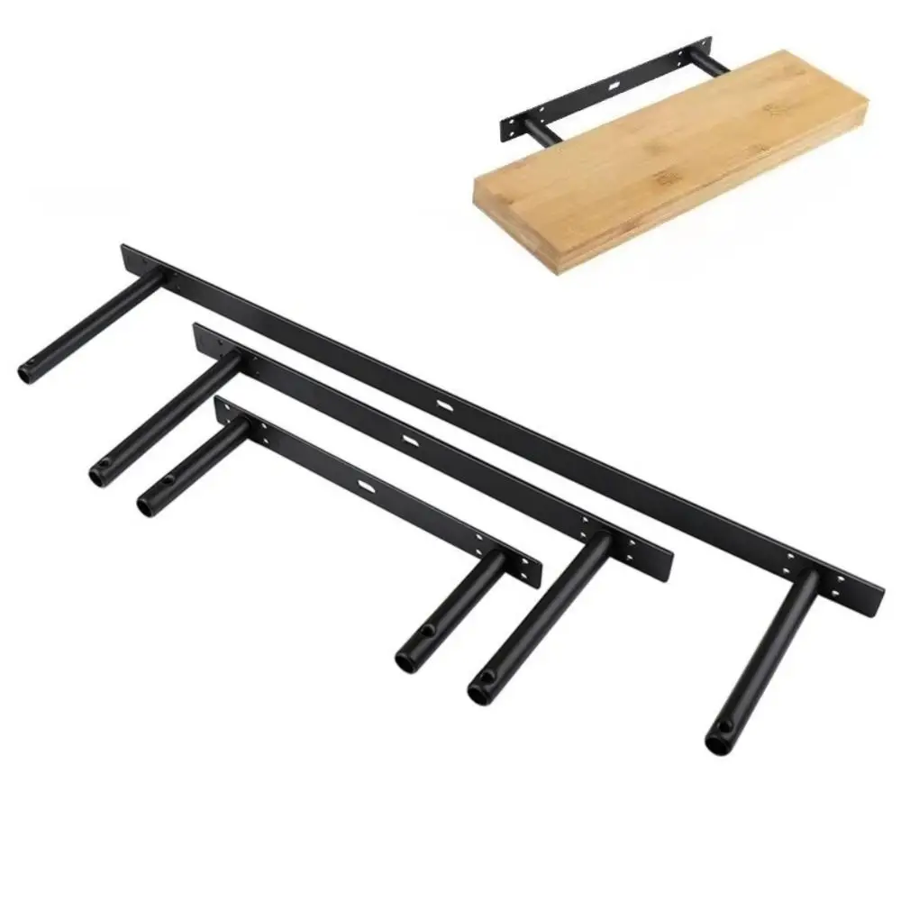

Heavy Support Double T Type Hidden Shelf Bracket Floating Invisible Invisible Support Brackets Iron Hidden Floating Wall Shelf
