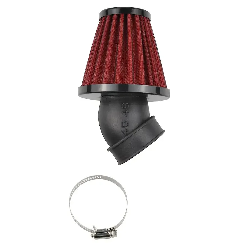 

RAD Mushroom Head Element, 28-48mm Clip-On, 45° Bend Intake Filter High Flow Motorcycle Air Filter