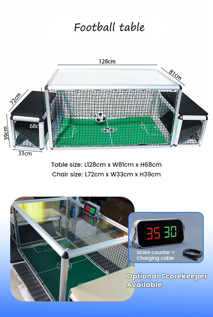 Commercial Indoor Football Soccer Arcade Game Machine Ticket Redemption Sport Simulator For Adult