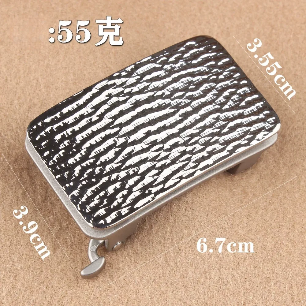New Unisex Solid Titanium Automatic Belt Buckle 35mm Inner Slide Clasp Fit 3.5cm Belt Strap Hypoallergenic Leather Waist Band