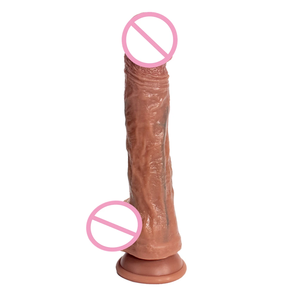 Silicone Realistic Penis Deep Anal Dildo Sex Toys For Woman With Suction Cup Soft Big Dick Huge Dildos For Female Masturbation