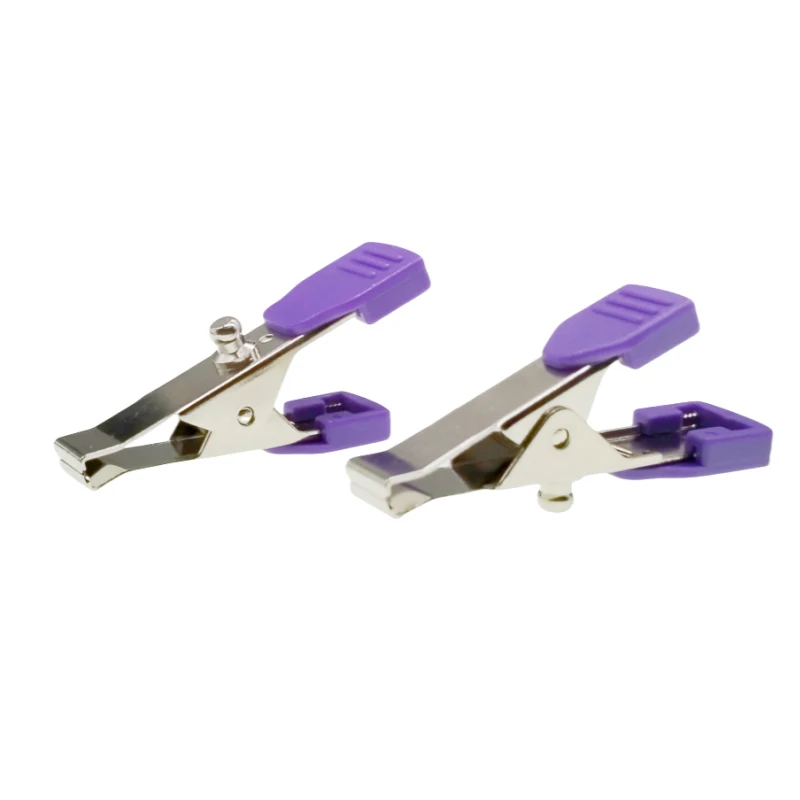 

1/5Pcs Stainless Steel Multi-Function Veterinary ECG Clip EKG Clamp Electrodes For Animal Medical Cables ECG Leadwire