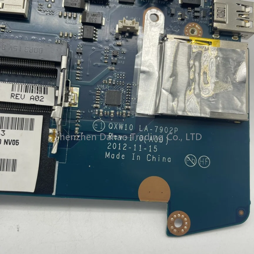 Imagem -03 - para Dell Latitude E5530 Laotop Placa-mãe Qxw10 La7902p Slj8c Hm77 Ddr3 Cn0x3wph 0x3wph X3wph