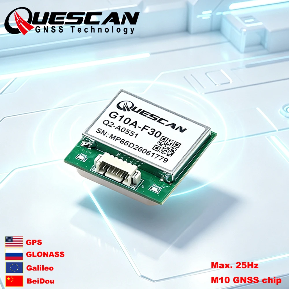 modulo-gps-gnss-quescan-g10a-f30-ubx-m10-para-esp32-stm32-arduino-nmea-gps-galileo-glonass-beidou-receptor-de-antena-ubx-m10050-kb