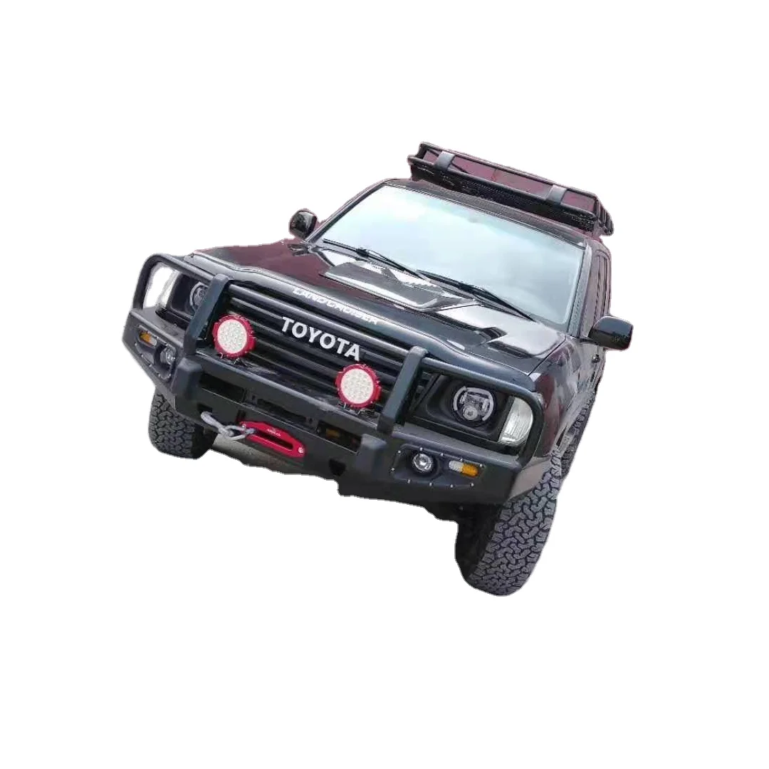 

suitable for 4X4 Accessories Hot Sale Front Bumper for Toyota Land Cruiser LC100 Steel