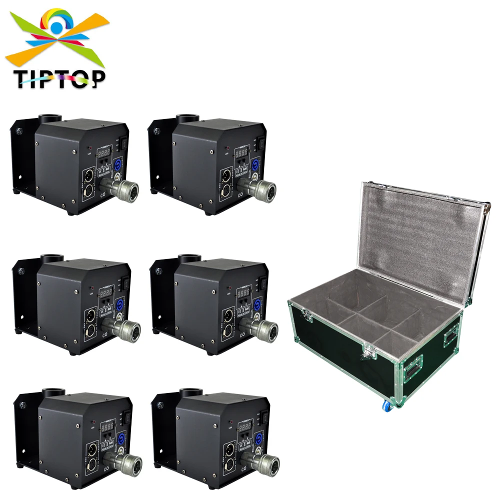

Freeshipping 6 x LOT Large Size Switchable Co2 Jet Machine Lockable Power Con Special Effect Dry Ice Fog Machine Adjustable Gas