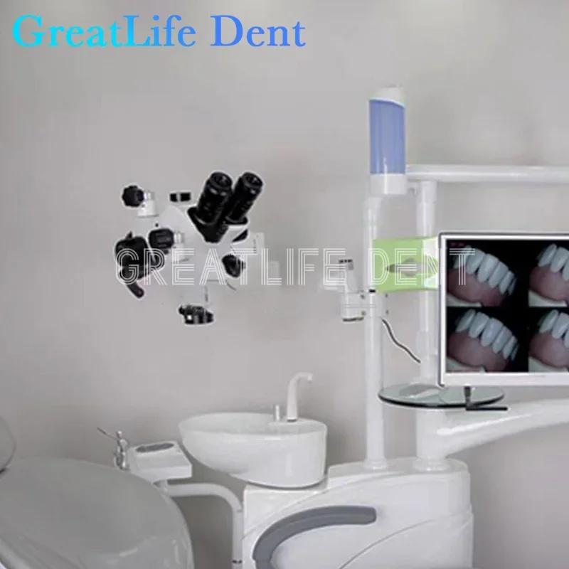 GreatLife Dental Oral Surgical Microscope HD Dental laboratory Surgical Operation Root Canal Treatment Observation For Chair