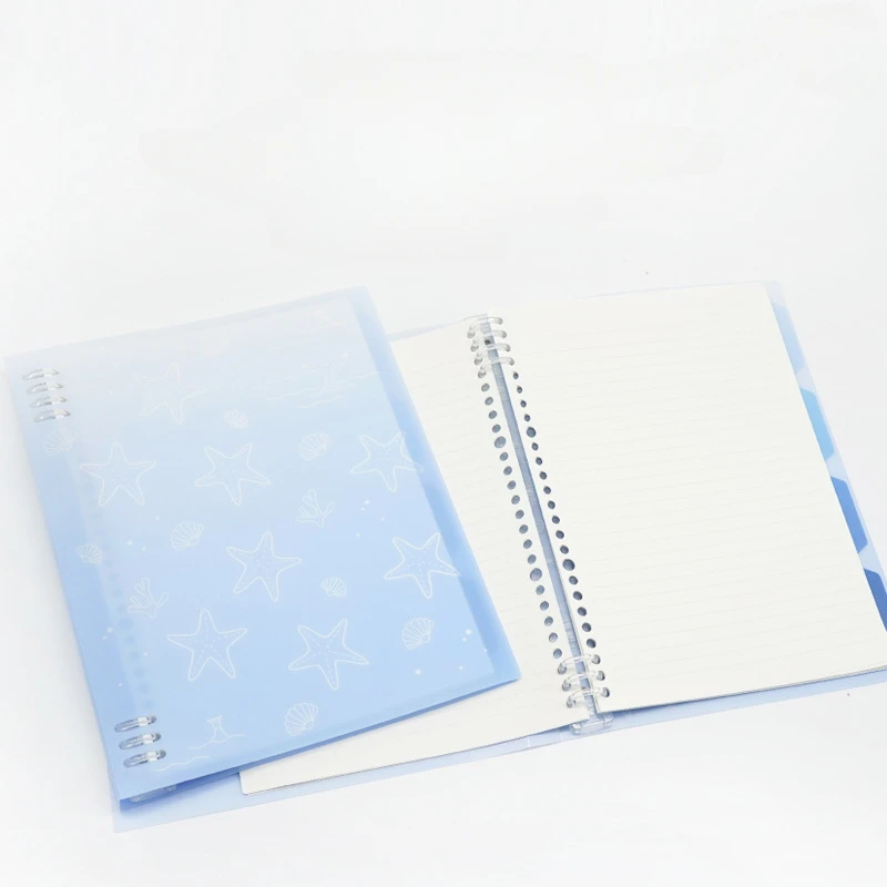 B5 Marine Loose-leaf Book Detachable Notebook High-value Student Notepad Children's Diary School Stationery