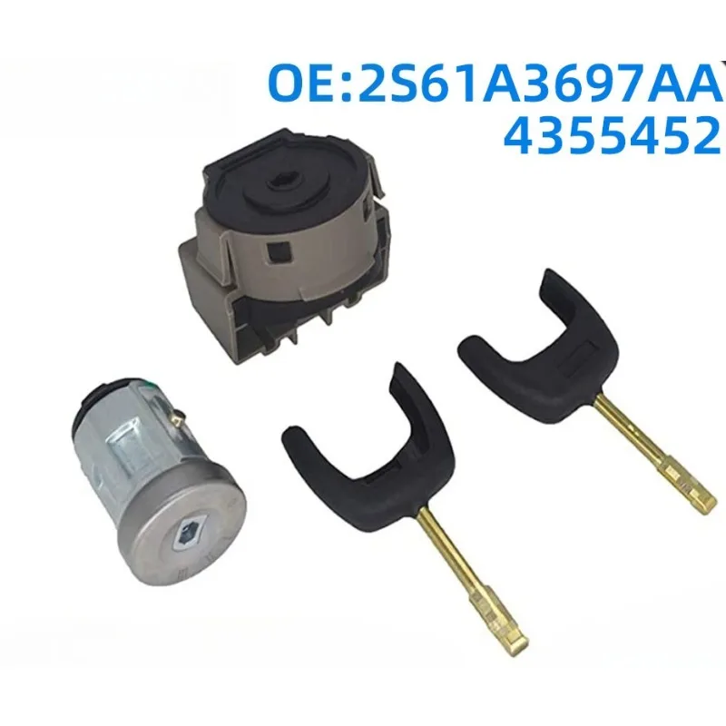 

2S61A3697AA для Ford Transit MK7 2006, цилиндр замка зажигания в сборе 4355452, новинка