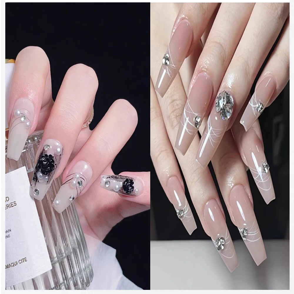 COWSAR 2025 Metal Elastic Nail Pull Sericin Gel Elastic Brushed Nail Oil Glue Spider Glue Black/White Painting UV Drawing Glue