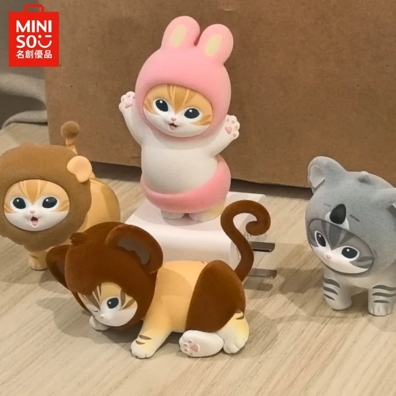

Original Mofusand Fluffy Party Series Blind Box Toy Cute Figure Kawaii Anime Figurines Collect Toys Mystery Box Kids Gift