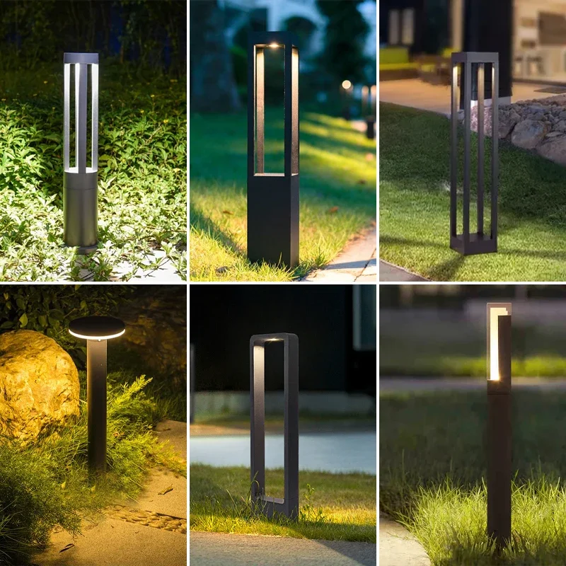 Lawn Light Homestay Landscape Light Plug Outdoor Waterproof Grass Garden Light Garden Villa Community Garden Lig