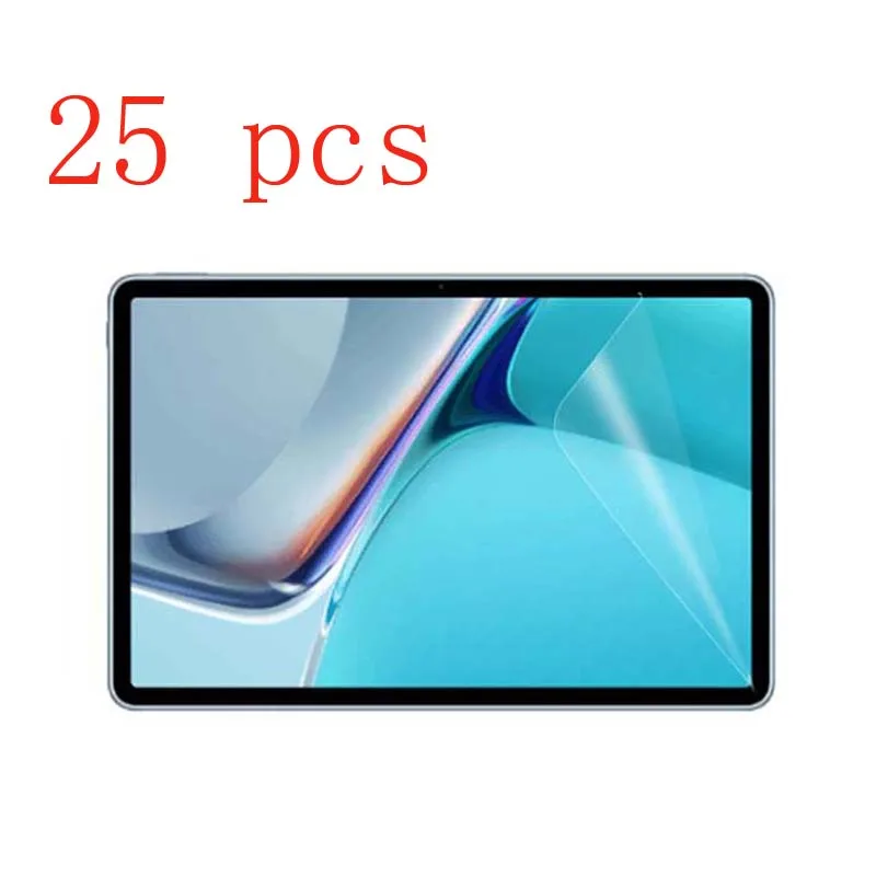 Clear HD Screen Protector Plastic Film For Huawei Matepad 10.4 2020/Matepad 10.8 2020/11 2021/Matepad Pro 10.8 2019 2021  25PCS