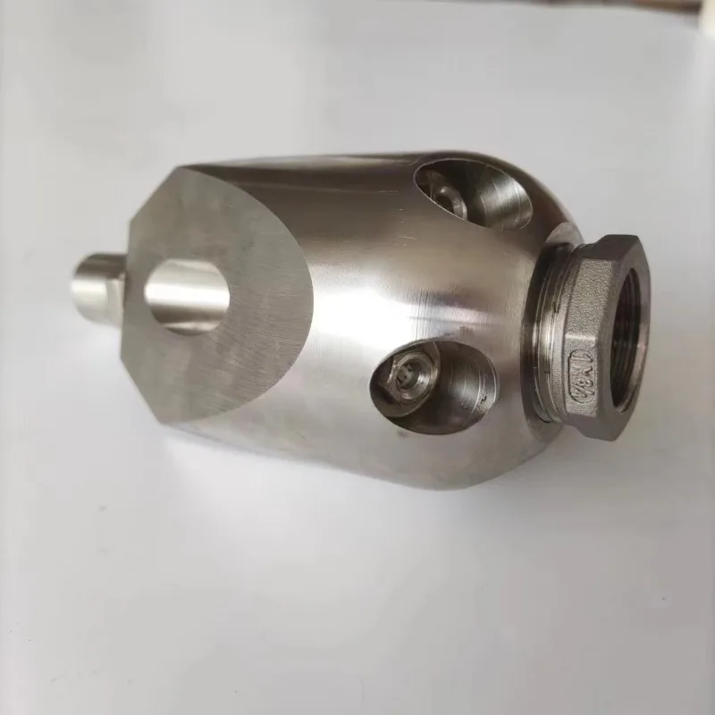 Image 4: Buse de déboucheur haute pression à tête céramique en acier inoxydable pour égouts, élimination de boues et graisses, accessoires pour canalisations