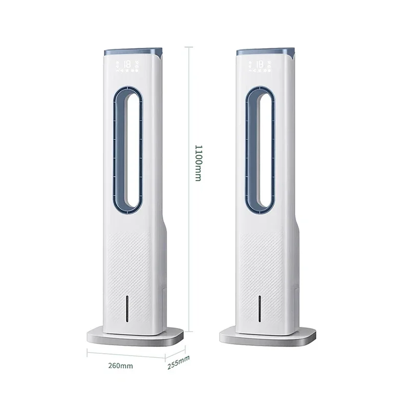 Leafless Air Conditioner Fan Cooling Fan Tower type household water cooling fan humidification small mobile air conditioner