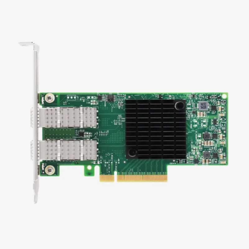 Brand-new, genuine dual-port fibre-optic network card  MCX4121A-ACUT  MCX4121A-ACAT     MCX516A-CCAT