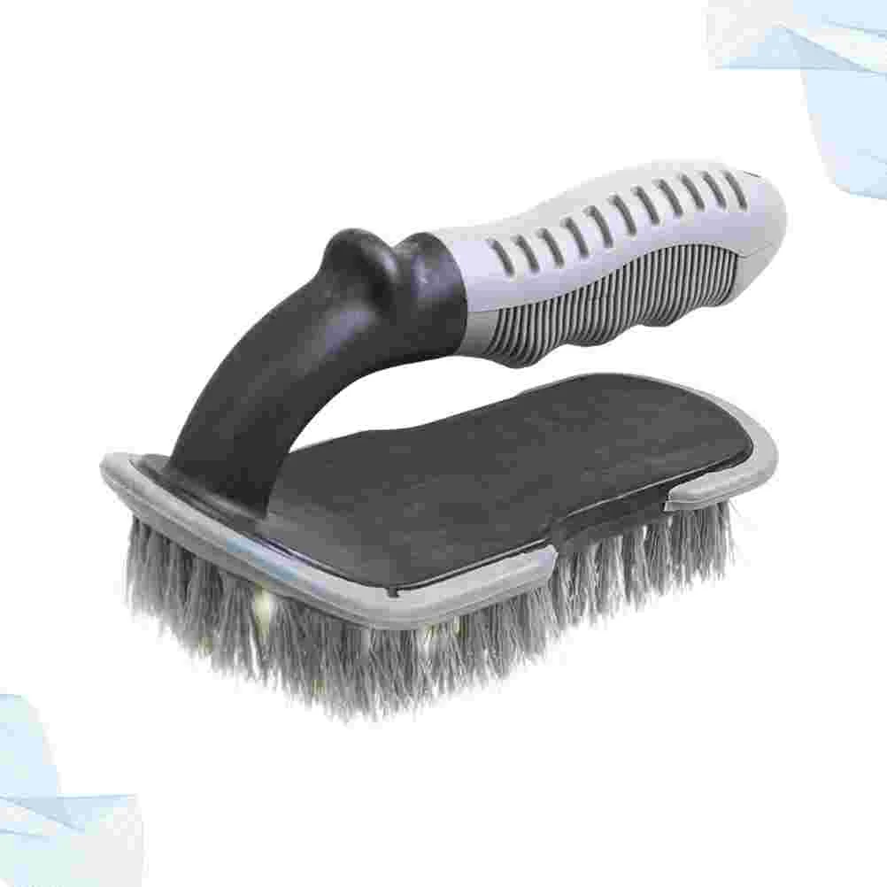 

1pc U-shape Car Brush Wheel Tire Cleaning Brush Household Floor Furniture Carpet Brush for Bike Auto Tire