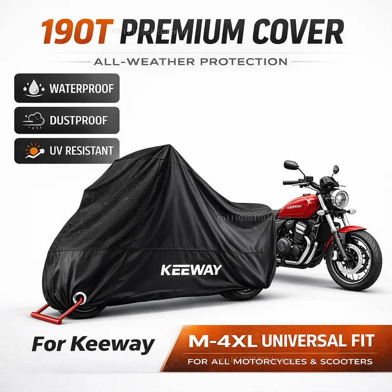 For Keeway RKF RKV RKS K /X Light Superlight 125 200 190T Motorcycle Cover Waterproof Dustproof UV Protection All Season