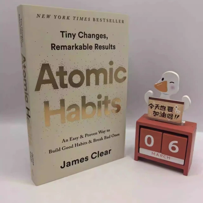 Atomic Habits James Clear English Original Self-Help Success Business Psychology Motivation