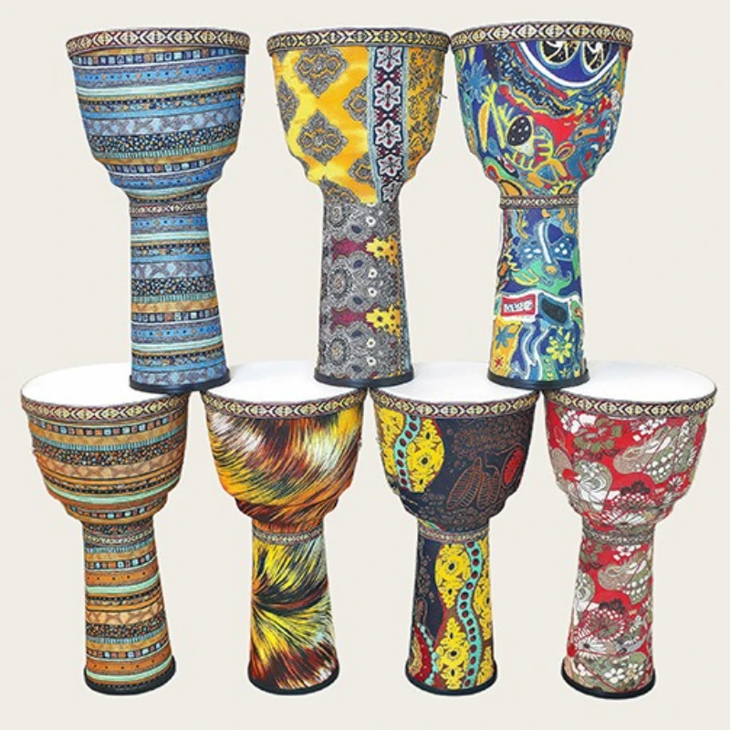 10 Inch Djembe Drum Large Adult Children African Drums Professional Performance Djembe African Percussion Musical Instruments view 6