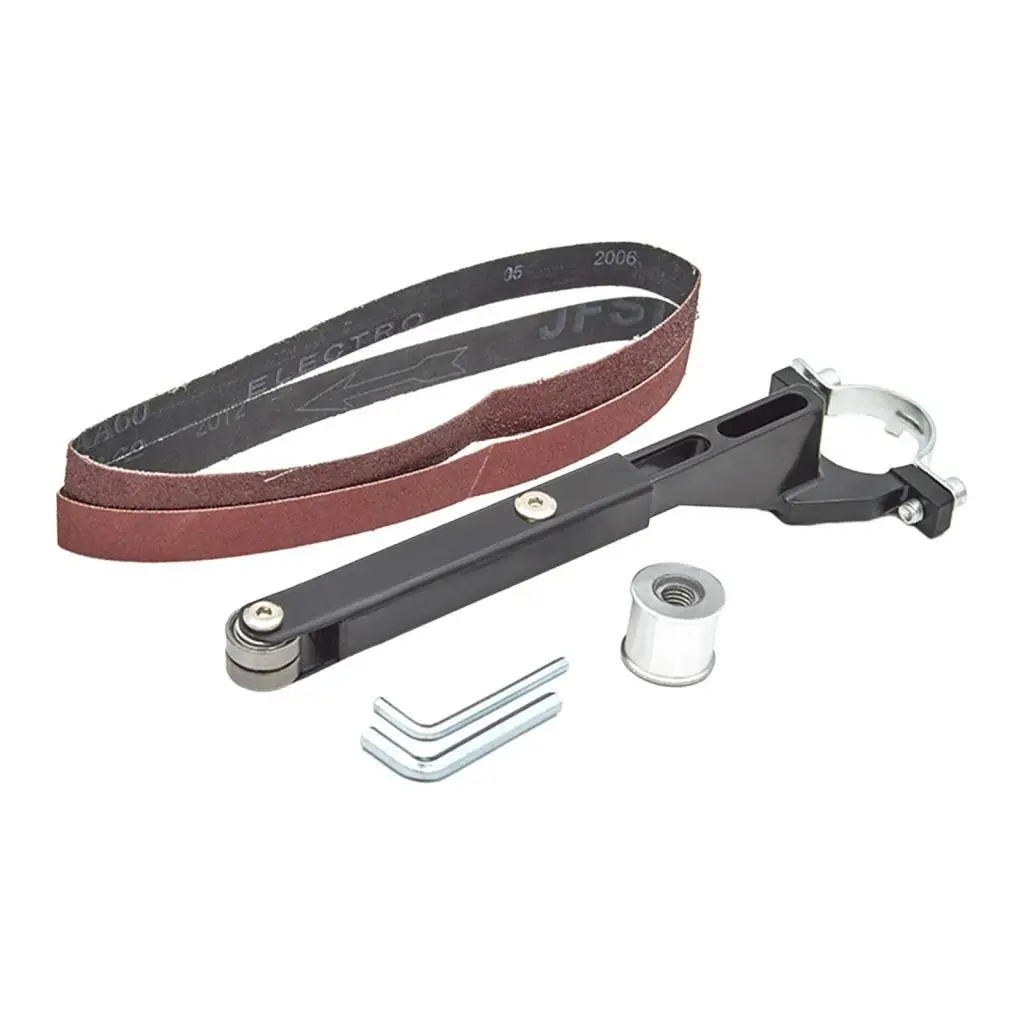 เครื่องบดมุมวงเล็บเจียรแบบพกพาทนทานน้ําหนักเบา 1 ประแจปลายเปิด Universal เครื่องขัดเข็มขัดโลหะสําหรับร่องเจียร