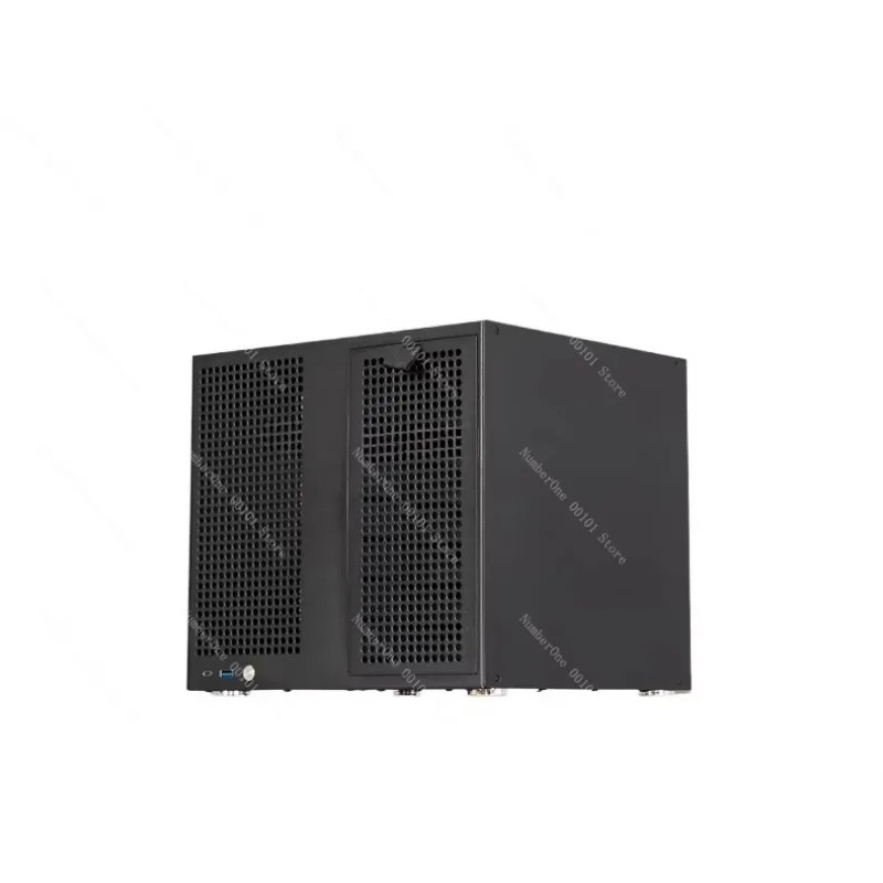 8-bay NAS Chassis with Backboard, ATX Power Supply, MATX Full Height PCIe