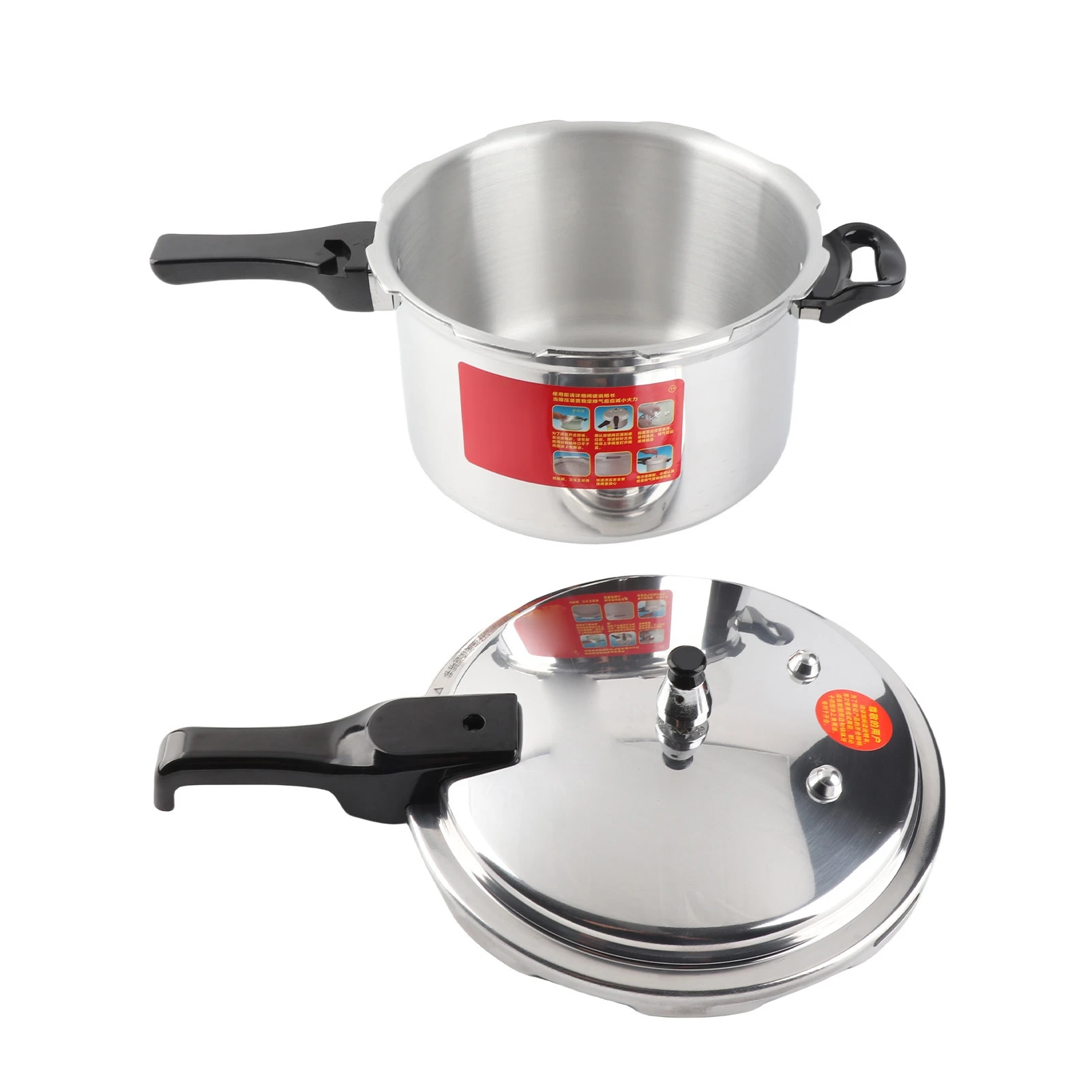 

Fast Cooking Pot Pressure Cooker Aluminium Alloy Explosion Proof Large Capacity Pressure Canning Pot Cooker Pressure Cooker Pot