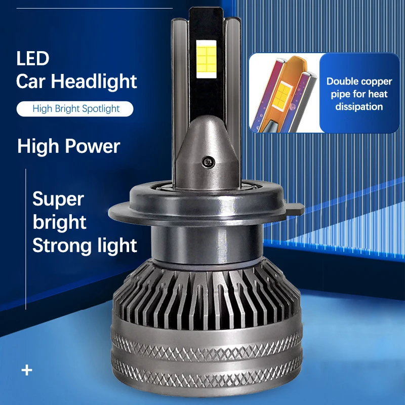 

F680 H7 Powerful Led Headlight Bulb H1 H4 H8 H9 H11 9005 9006 9012 Led Diode Lamps for Auto Headlamp 12V K6C Car Lights