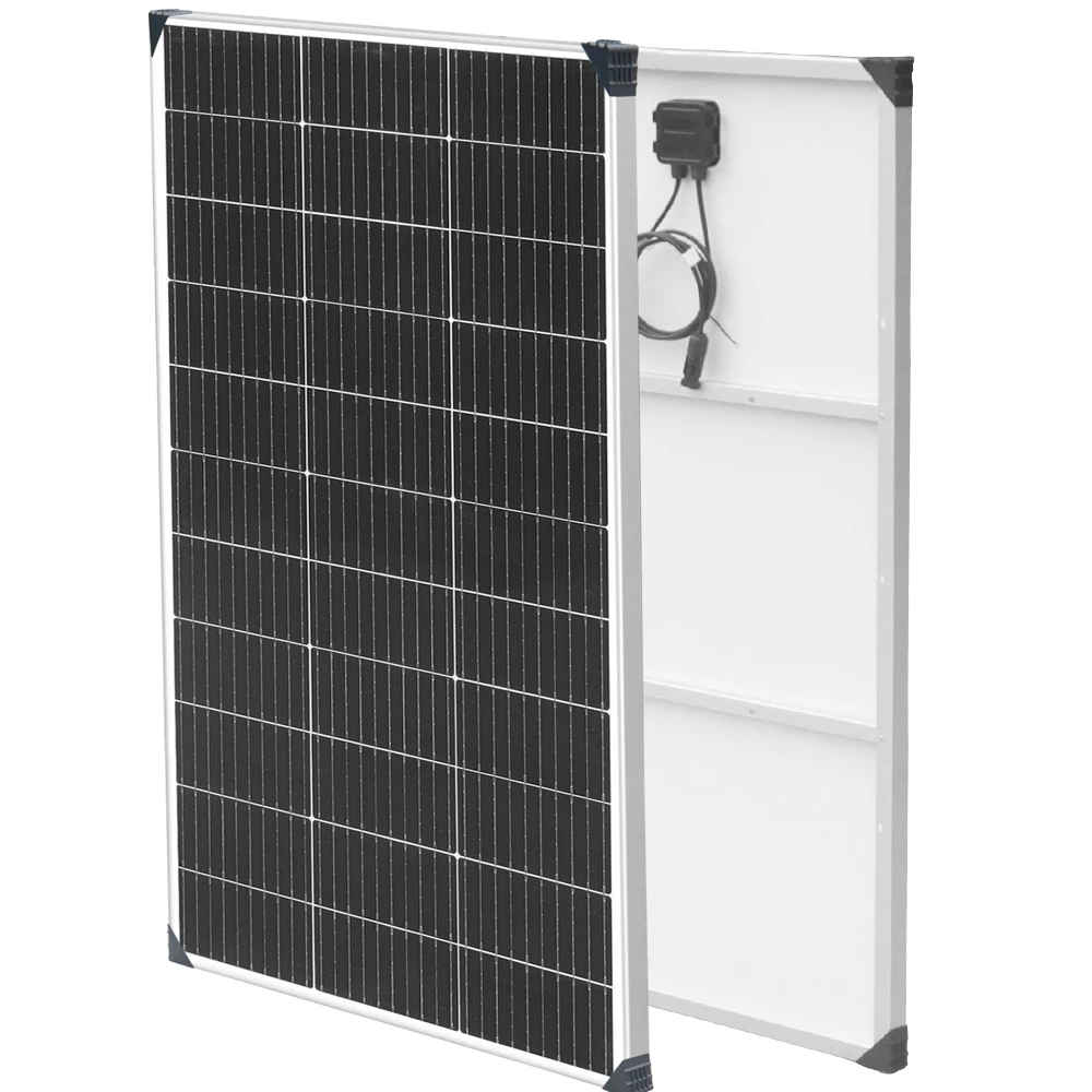 

WUZECK Solar Panel battery charger 120W /240W lightweight solar panel aluminum frame photovoltaic panel kit 12v for camper home