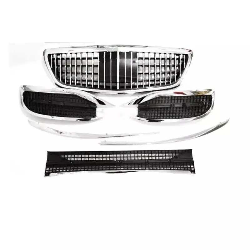 Maybach style Grill Fit for Mercedes Benz S Class W223 2018-2020 Mercedes S Class W223 Maybach Front Grill  2018-2020