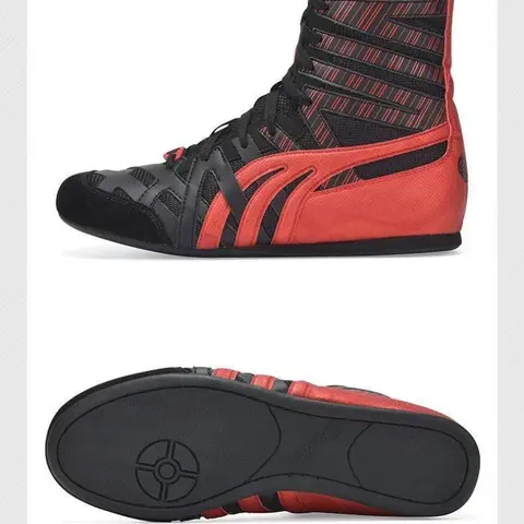 2025 Nieuwe Mannen Vrouwen Worstelschoenen Luxe Merk Boksschoenen voor Unisex Mesh Ademend Vechten Schoen Koppels Gym Training Schoenen