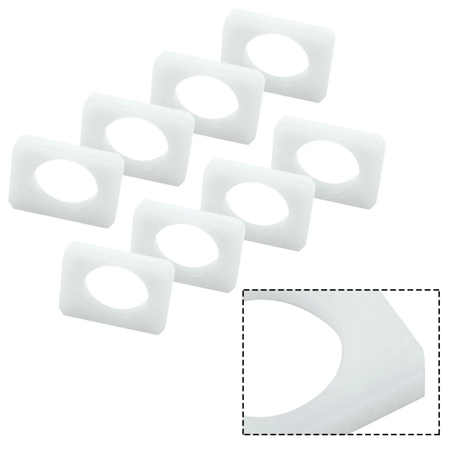 8Pcs Rubber For Seat Bushings For For BMW Z3 Z3M Upgraded Set For For For Seat Rail Replacement To Fix Rocking For Seats