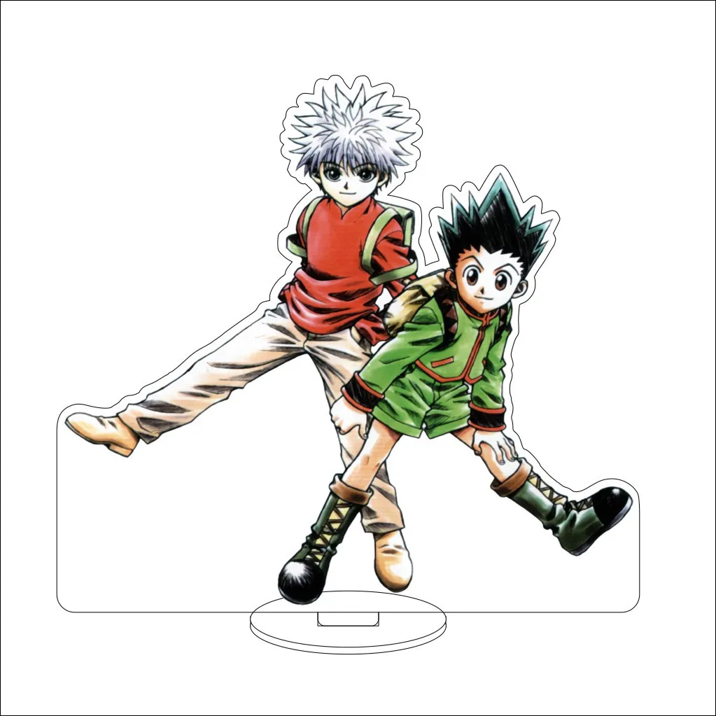 16CM Anime HUNTER x HUNTER Kite Kurapika Gon Freecss Killua Zoldyck Hisoka Cos Acrylic Figure Stand Ornaments Exquisite Gifts - view 4